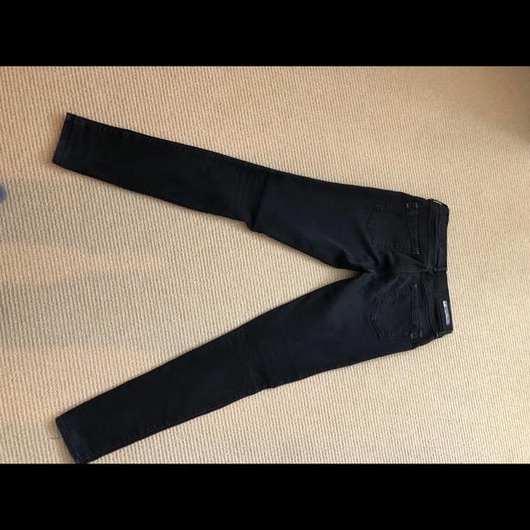 Black stretch Jeans low risen - Picture 2 of 4
